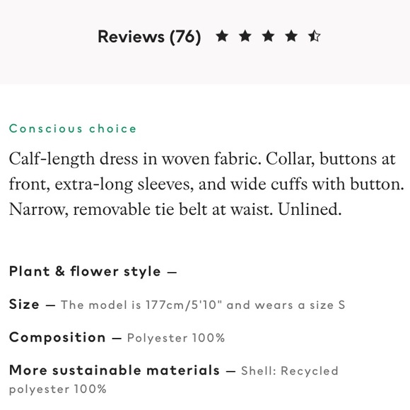 GORGEOUS H&M Stripe Button Down Dress - Picture 8 of 10